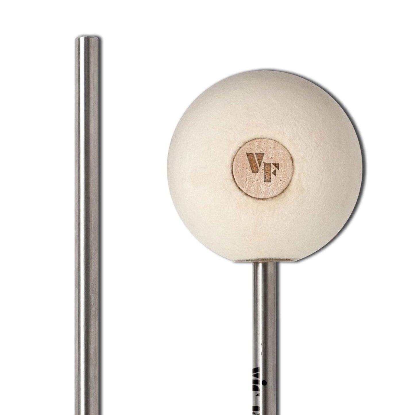 Baquetón de bombo Vic Firth VicKick VKB1 - felpa, orientación dual, articulación clara, destaca frecuencias graves