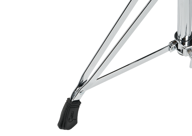 Banco para baterista Gretsch GR9608-2 - redondo, parte superior acolchada, logotipo de Gretsch impreso, base trípode de doble solera