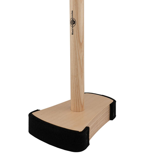 Mazo dual para gong Black Swamp Percussion Symphonic Gong Mallet SGMALLET-LG - dos superficies de golpeo, adecuado para gongs pequeños y grandes