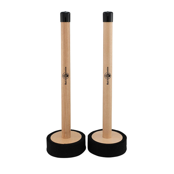 Rollers para gong Black Swamp Percussion Symphonic Gong Rollers SGROLLERS - un par, ejecuta rolls con el par, golpea gongs pequeños con un solo roller