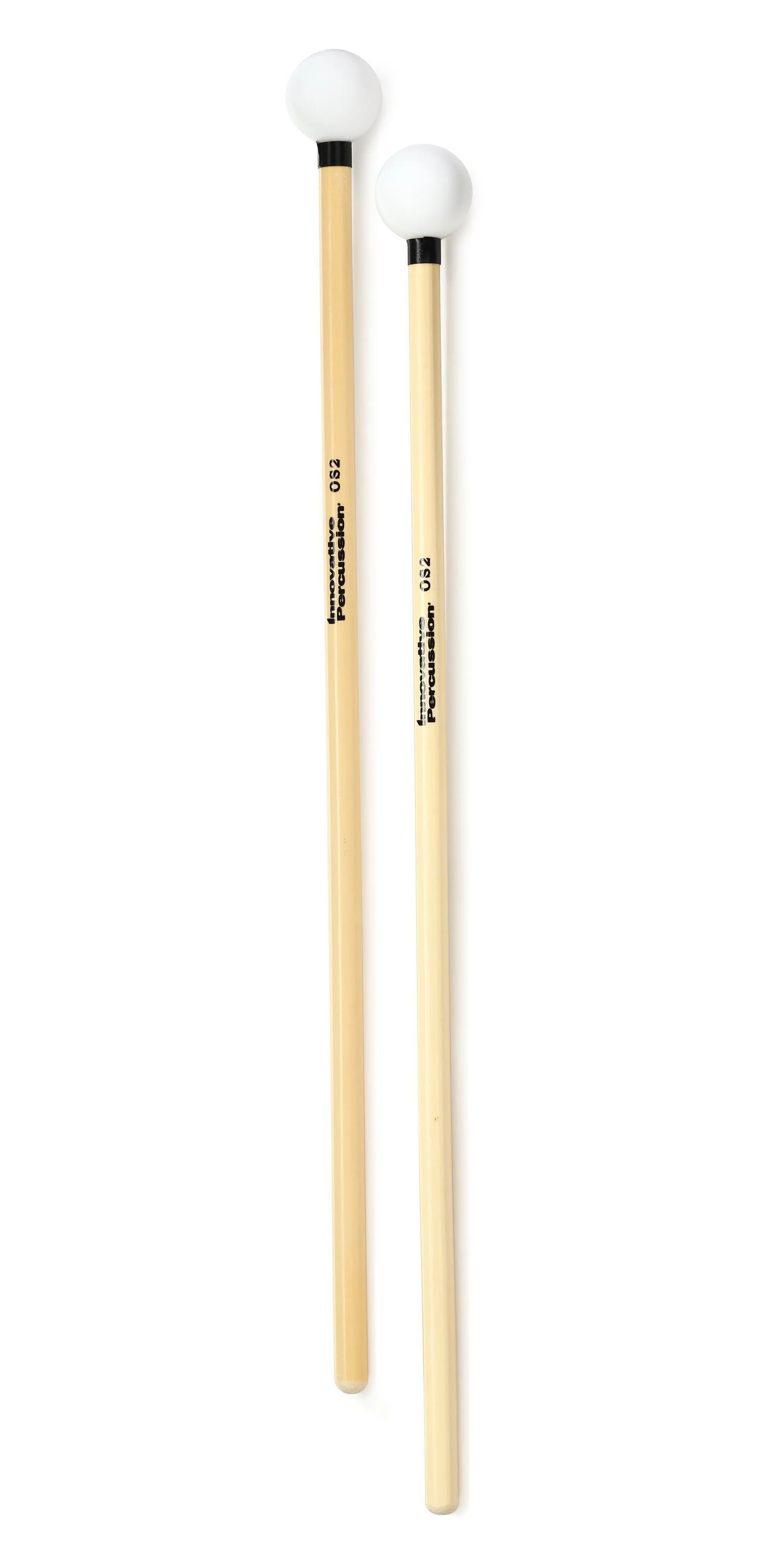 Baquetas para xilófono Innovative Percussion Orchestral Series Full Hard OS2 - cinta negra