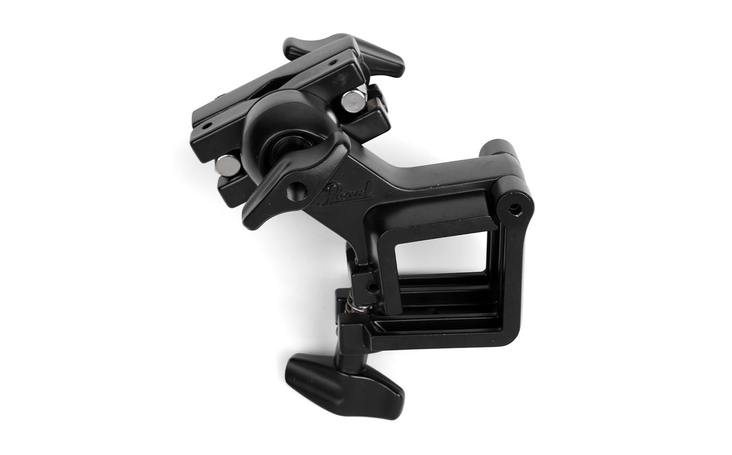 Abrazadera cuadrada Pearl Icon Rotating Pipe Clamp PCX200/B - abrazadera cuadrada de 40mm, abrazadera tubular giratoria con dos tornillos, acabado negro