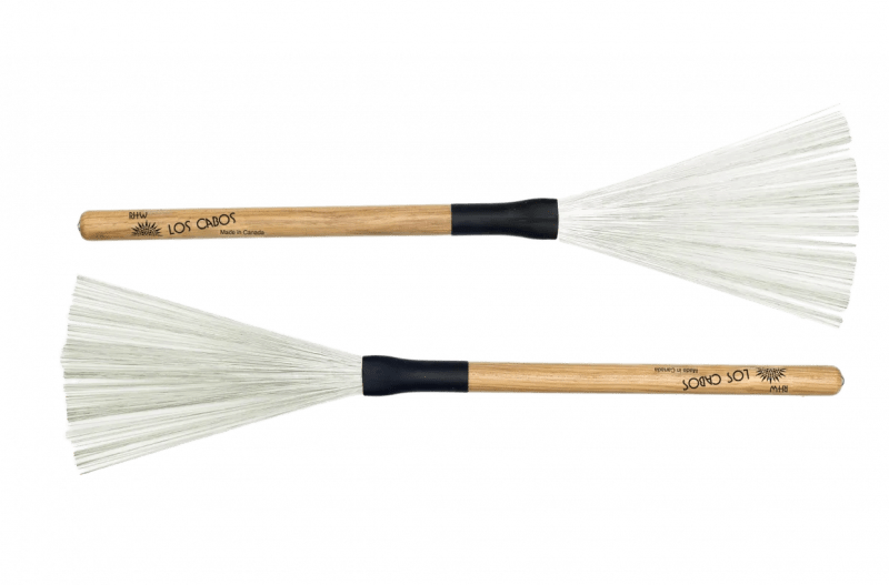 Escobillas Los Cabos Red Hickory Wire Brush LCDB-RH - manija de red hickory, alambres fijos de metal
