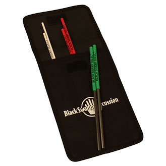 Paquete de batidores de triángulo Black Swamp Percussion Steel Select - máximo brillo y articulación