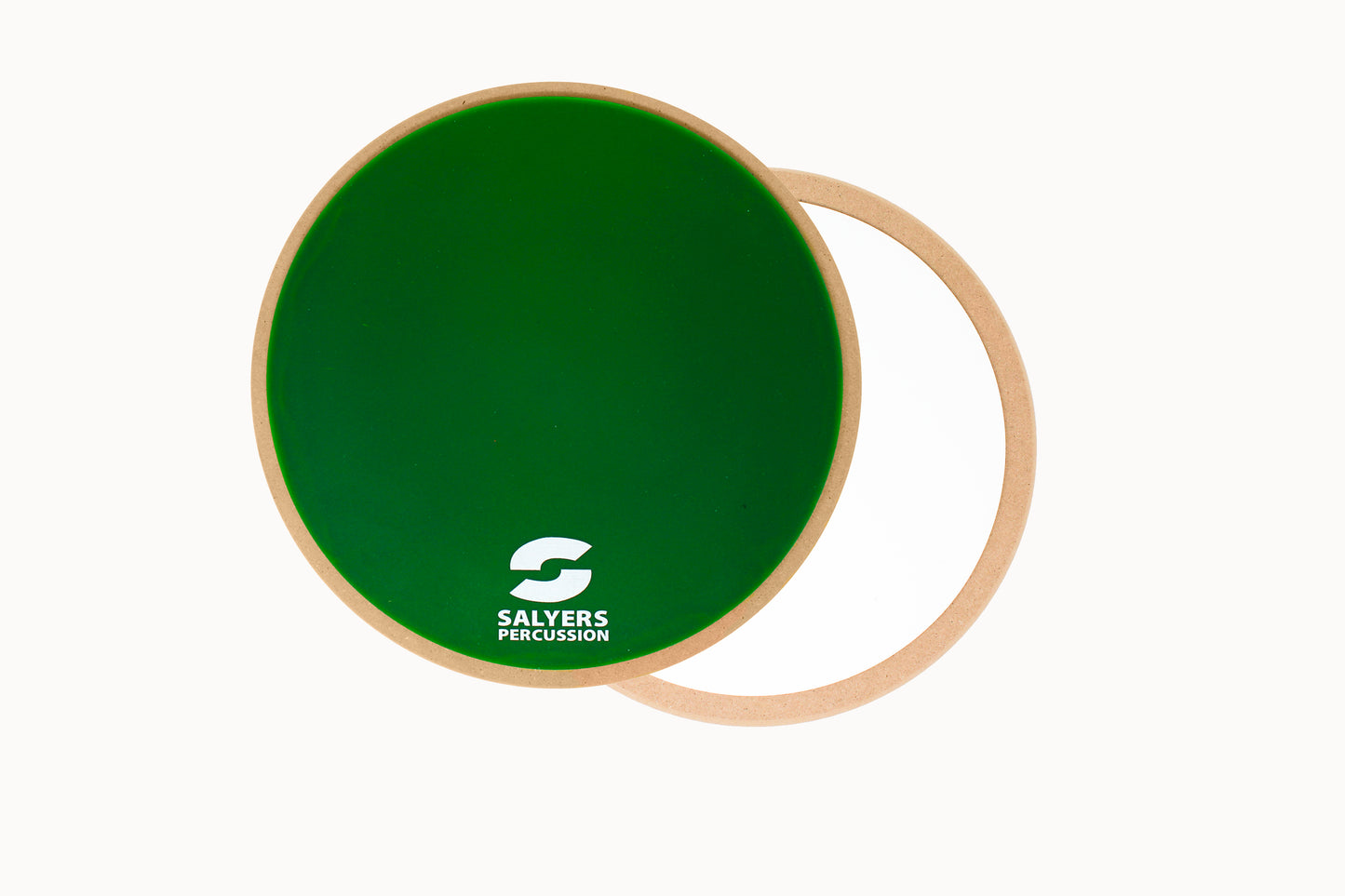 Practicador de 12 pulgadas Salyers Percussion SPAD12D - dos caras - redondo - silicón