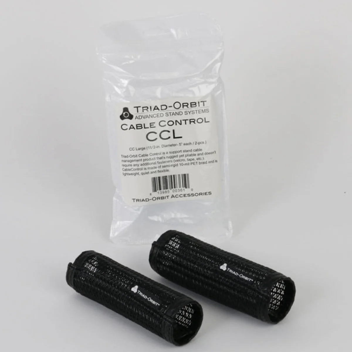 Abrazadera Triad-Orbit Cable Control Large - paquete con 2