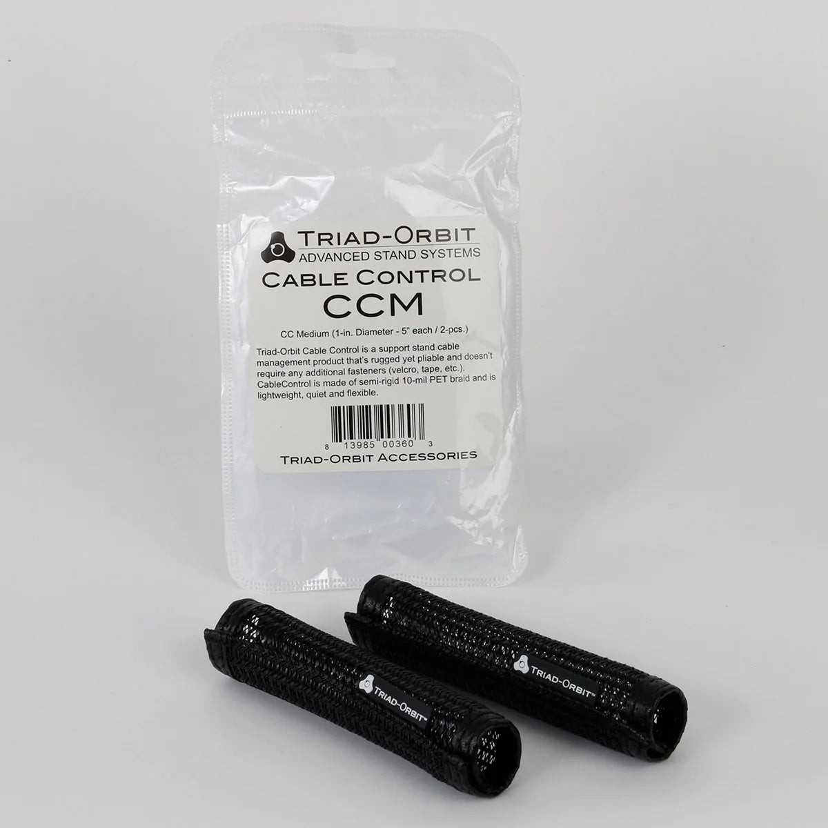 Abrazadera Triad-Orbit Cable Control Medium - paquete con 2