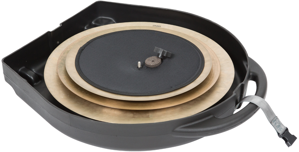 Estuche rígido para platillos SKB Rolling Cymbal Vault 1SKB-CV24W - hasta 8 platillos de 24 pulgadas