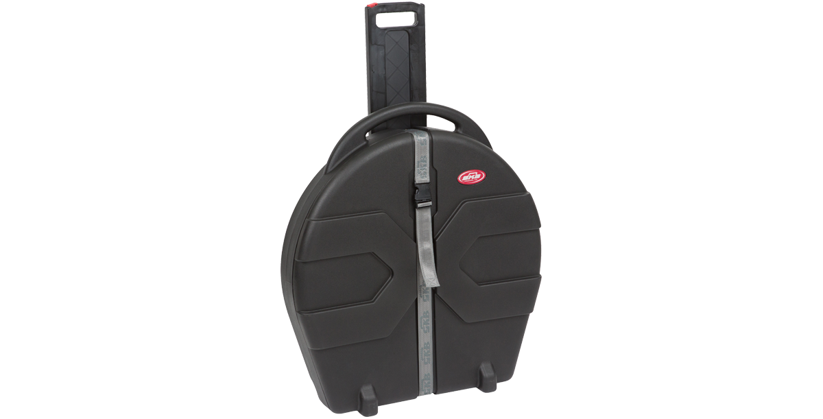 Estuche rígido para platillos SKB Rolling Cymbal Vault 1SKB-CV24W - hasta 8 platillos de 24 pulgadas