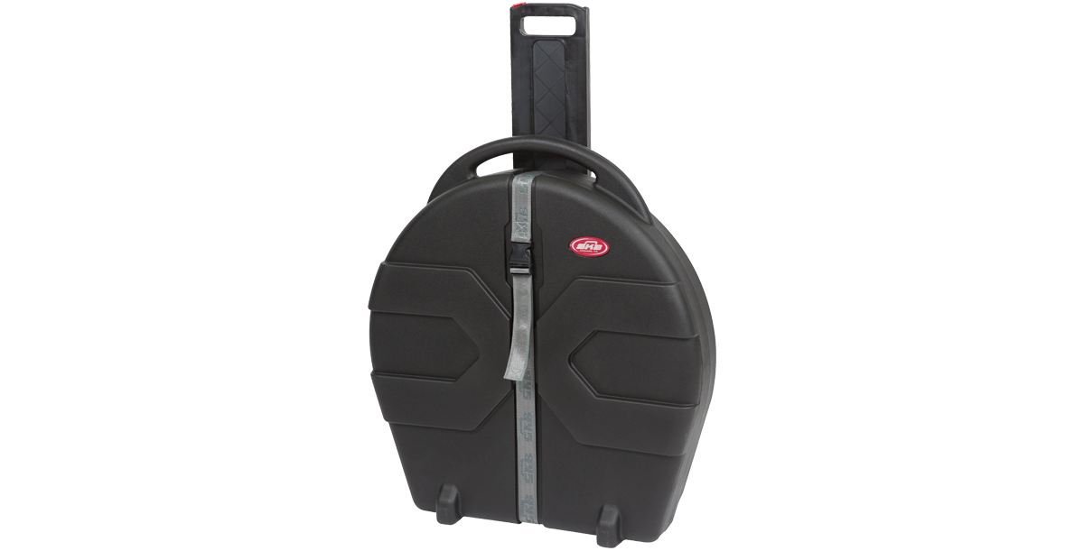 Estuche rígido para platillos SKB Rolling Cymbal Vault 1SKB-CV24W - hasta 8 platillos de 24 pulgadas