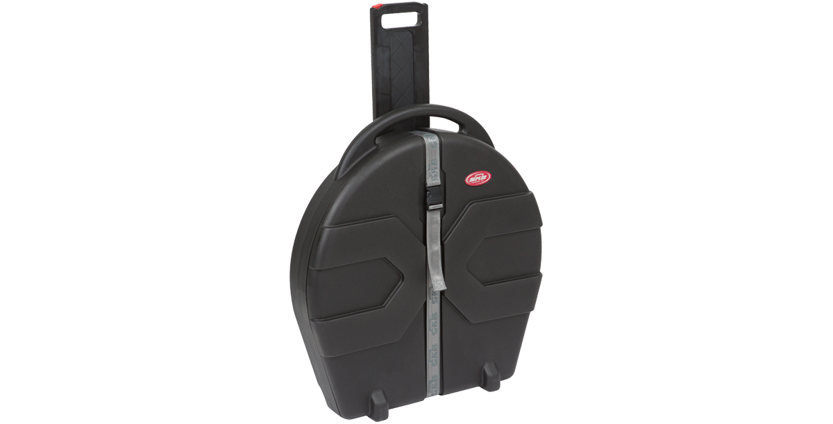 Estuche rígido para platillos SKB Rolling Cymbal Vault 1SKB-CV24W - hasta 8 platillos de 24 pulgadas