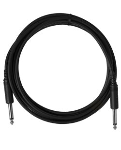 Cable MOGAMI PurePatch PP-10 - plugs chapados en niquel, 1/4 TS a 1/4 TS (mono)