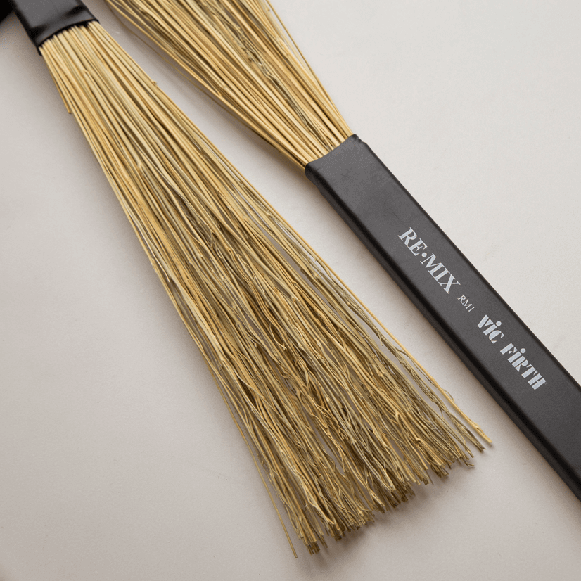 Escobillas Vic Firth RE·MIX RM1 - broomcorn