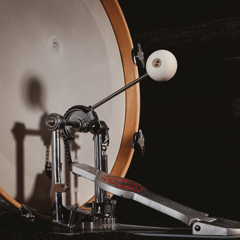 Baquetón de bombo Vic Firth VicKick VKB1 - felpa, orientación dual, articulación clara, destaca frecuencias graves