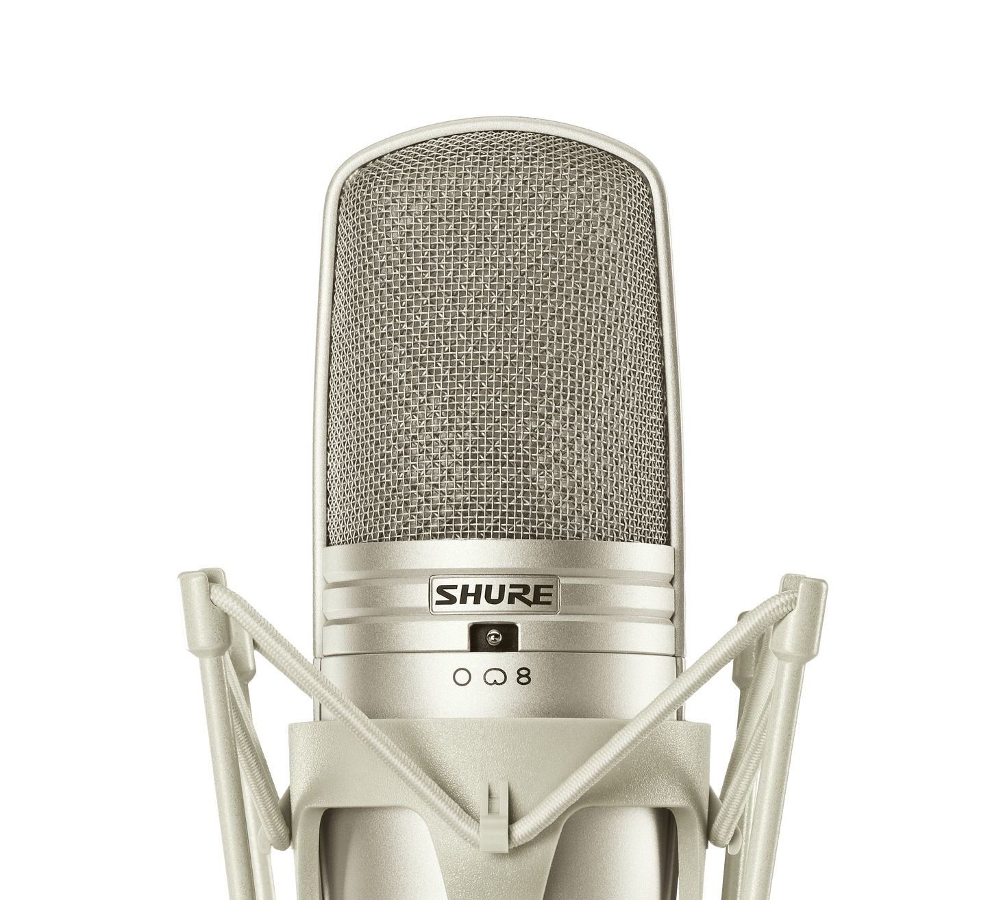 Micrófono de condensador side-address de diafragma dual grande multipatrón Shure KSM44A