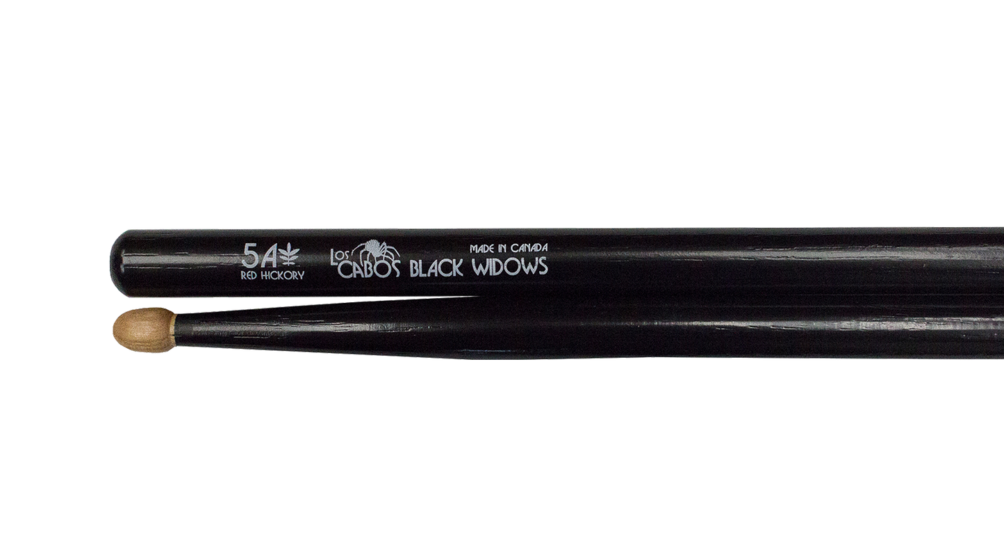 Baquetas Los Cabos Red Hickory Black Widows 5B