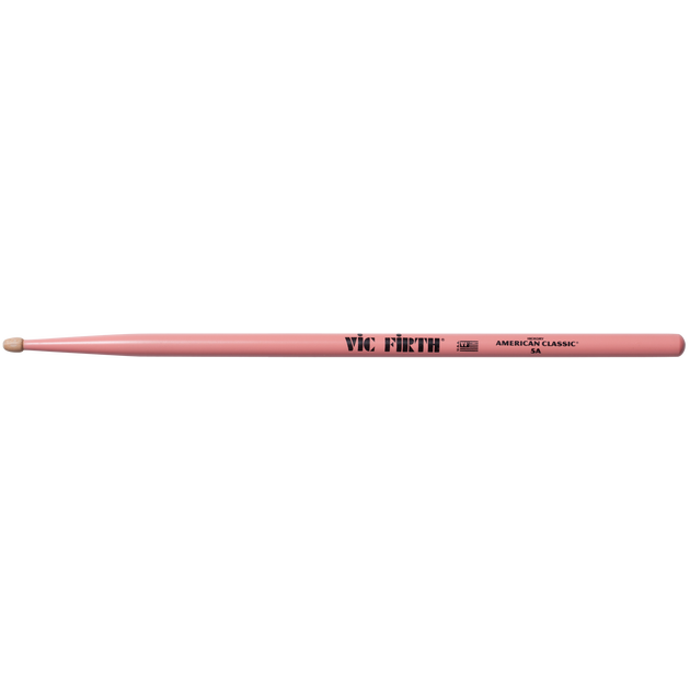 Baquetas Vic Firth 5A color rosa