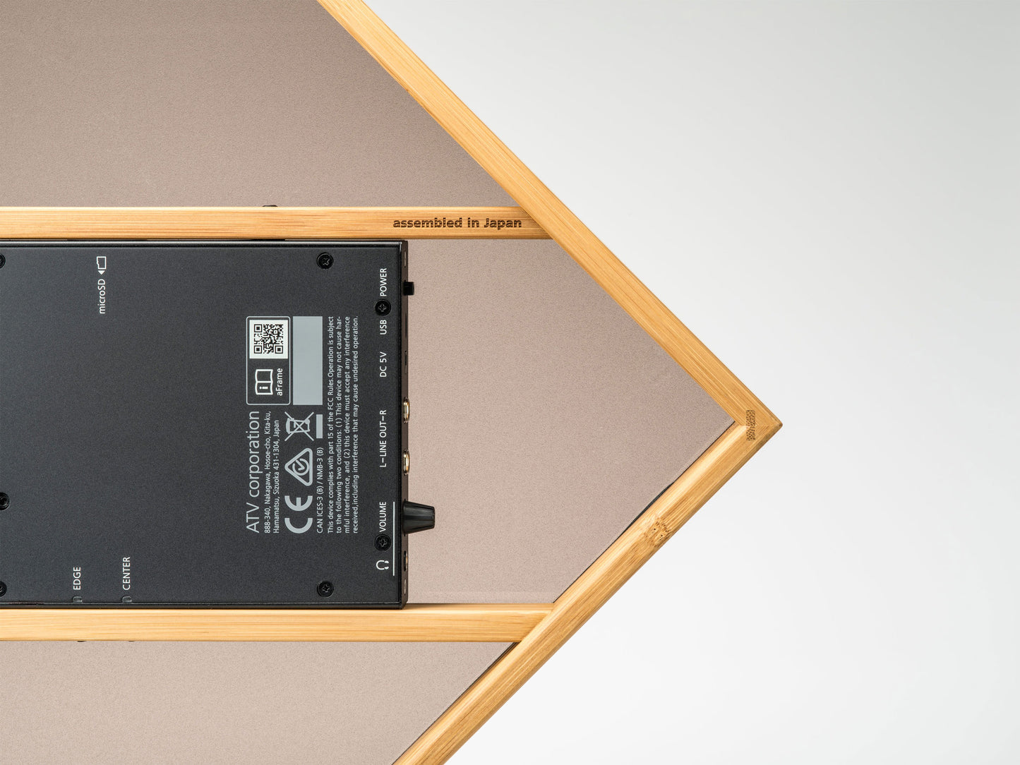 Tambor de Marco Electrorgánico ATV aFrame