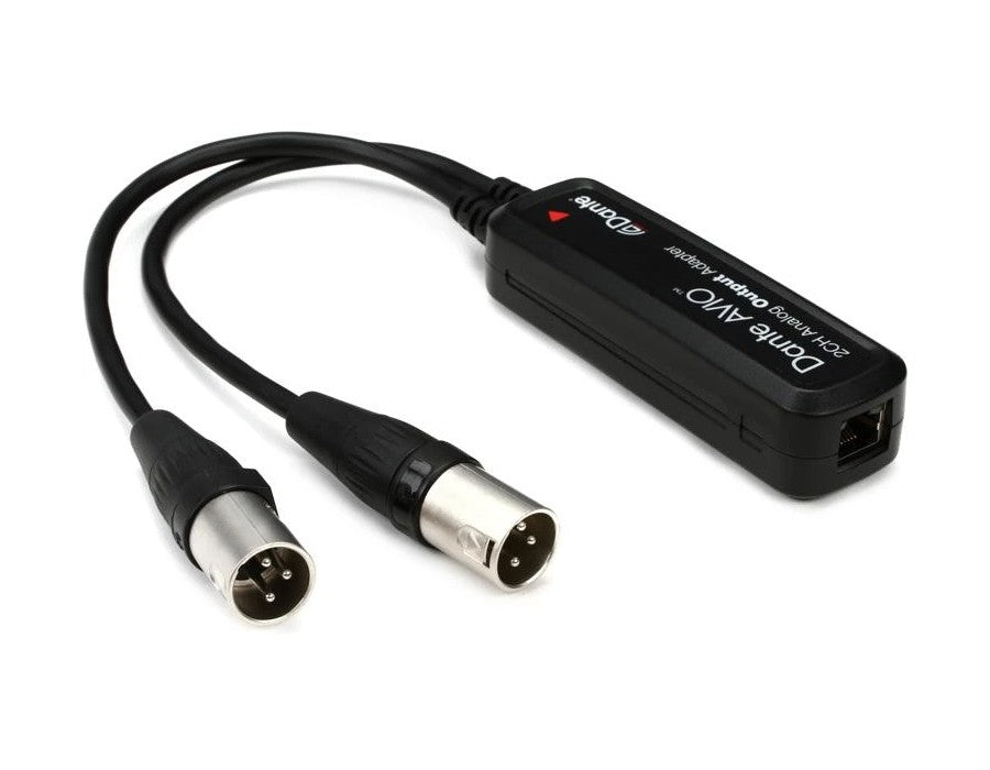 Adaptador de salida análoga Dante AVIO
