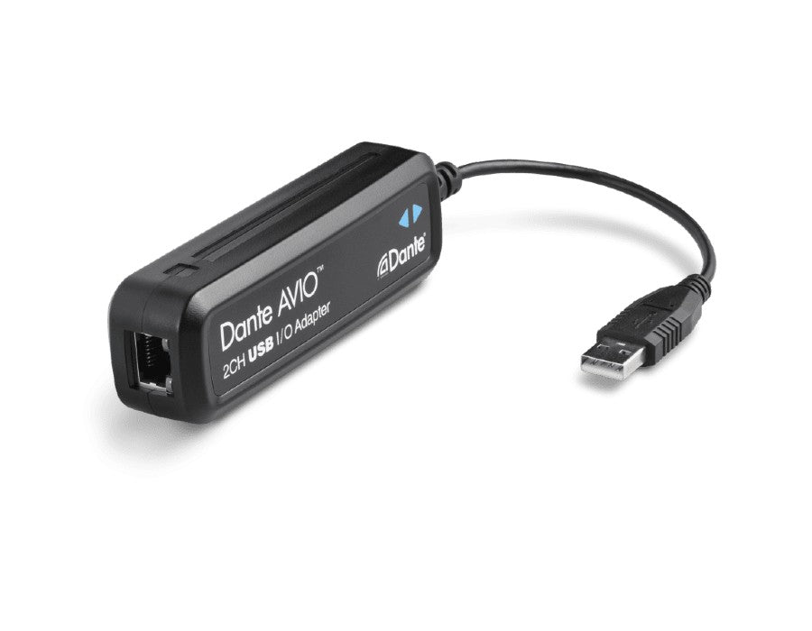 Adaptador de 2 canales USB Dante AVIO