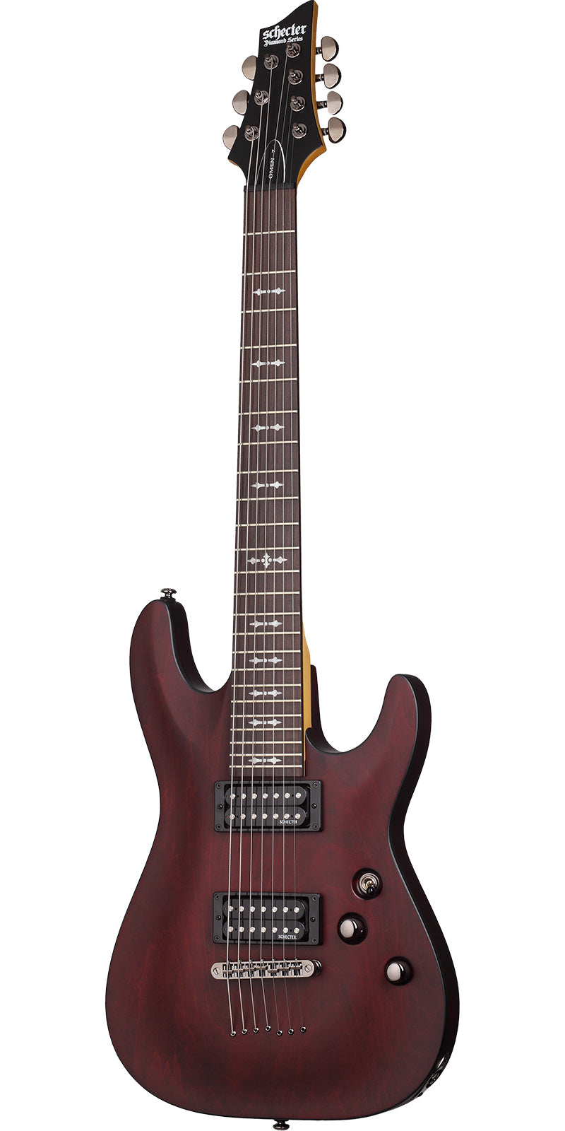 Guitarra eléctrica sólida de 7 cuerdas Schecter OMEN-7
