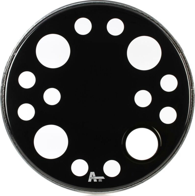 Parche resonante de bombo Attack Drumheads Orbit2