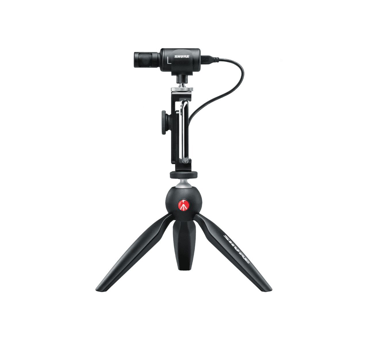 Kit de micrófono de condensador digital estéreo Shure MV88+ Video Kit