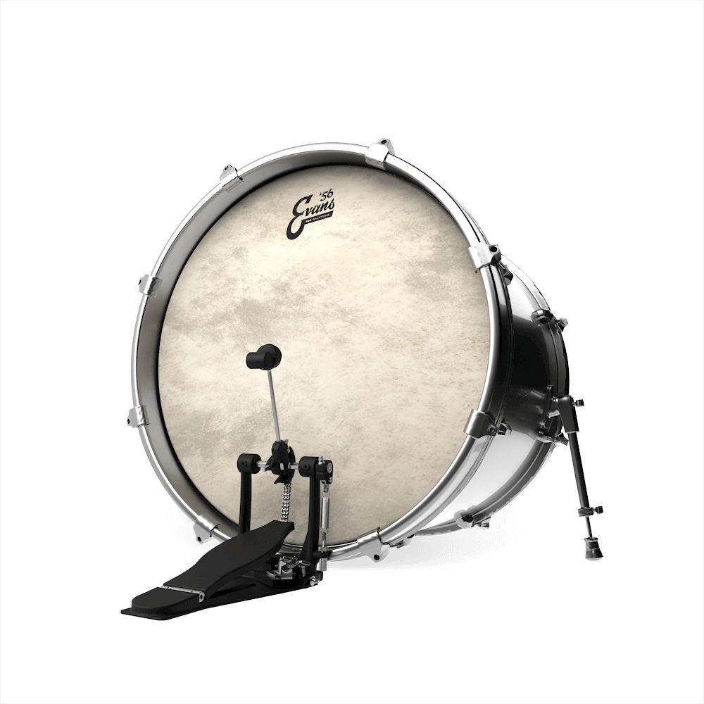 Parche batidor de bombo Evans Calftone EQ4