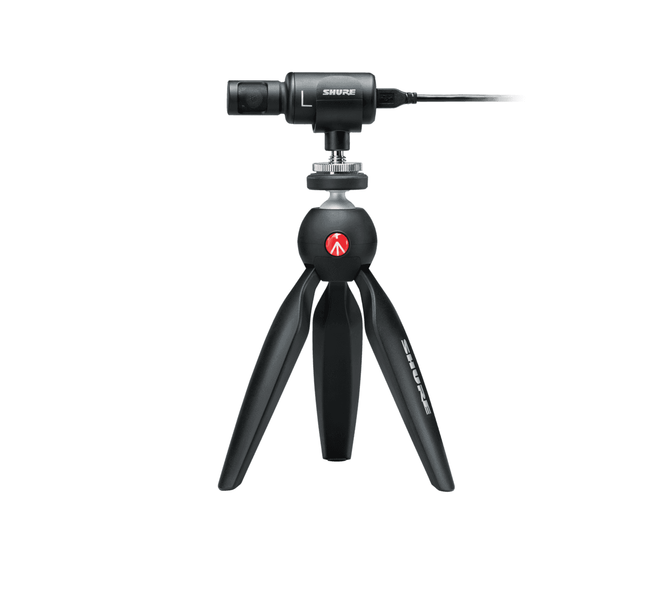 Kit de micrófono de condensador digital estéreo Shure MV88+ Video Kit