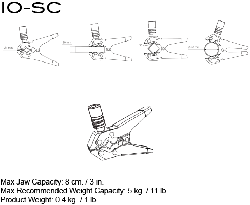 Abrazadera con resorte Triad-Orbit IO-SC