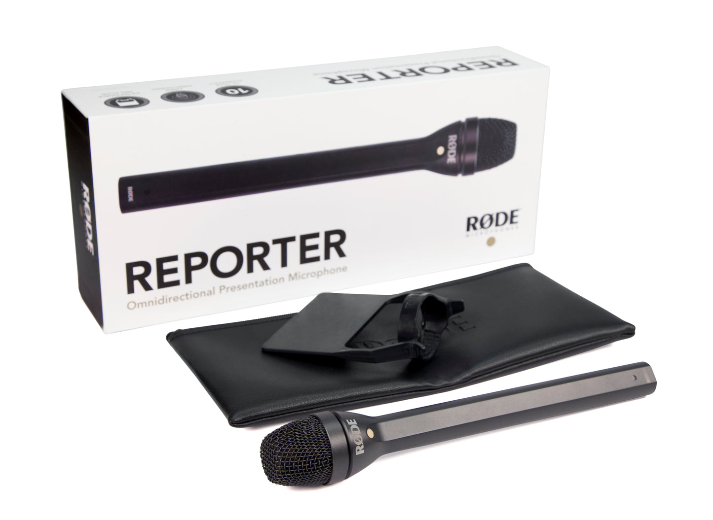 Micrófono de mano para entrevistas RØDE Reporter - Demo