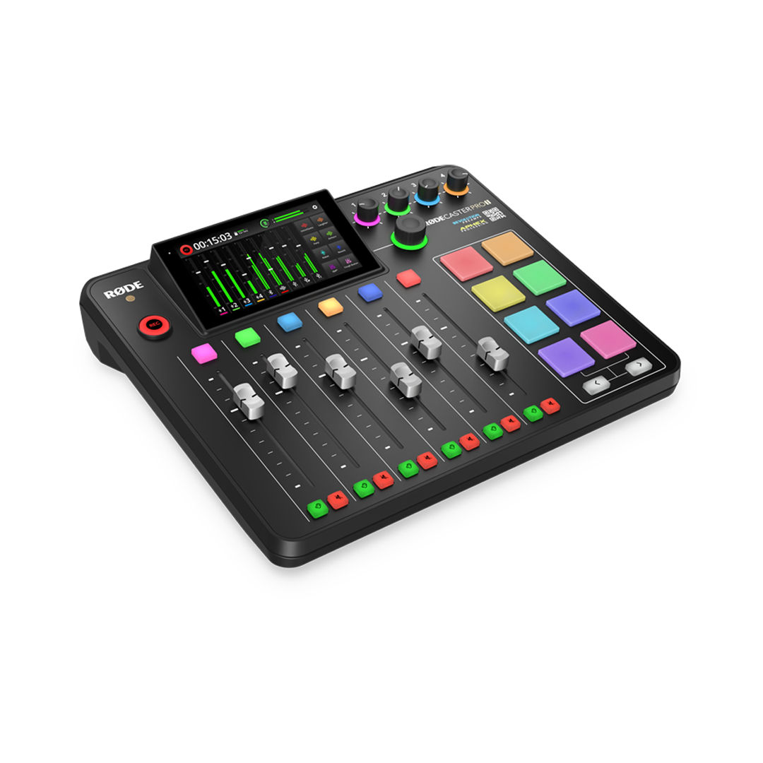 Estudio integrado de producción de audio RODECaster Pro II