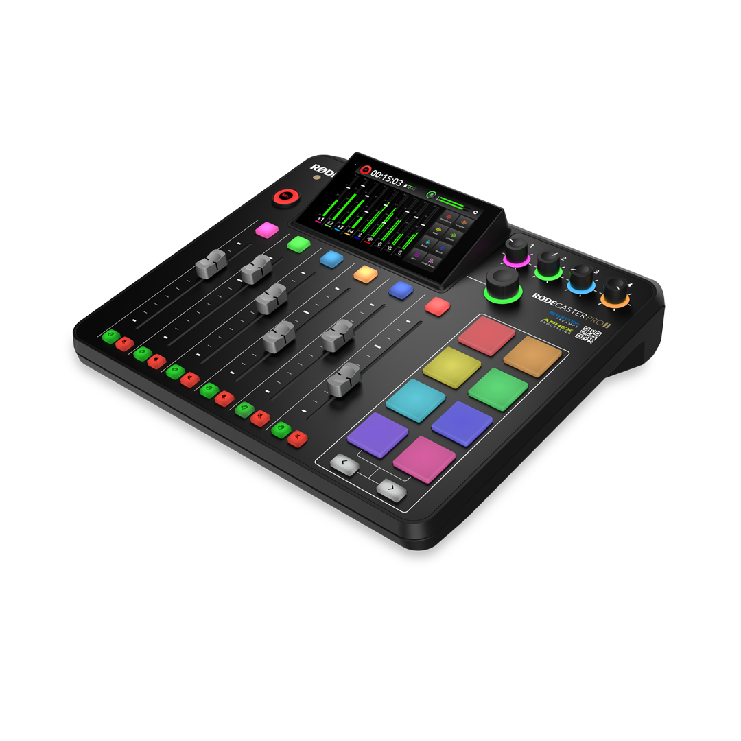 Estudio integrado de producción de audio RODECaster Pro II