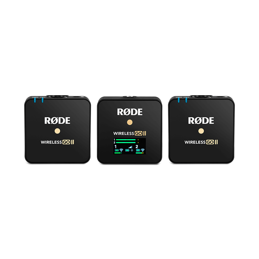 Sistema inalámbrico digital de canal doble RODE Wireless GO II