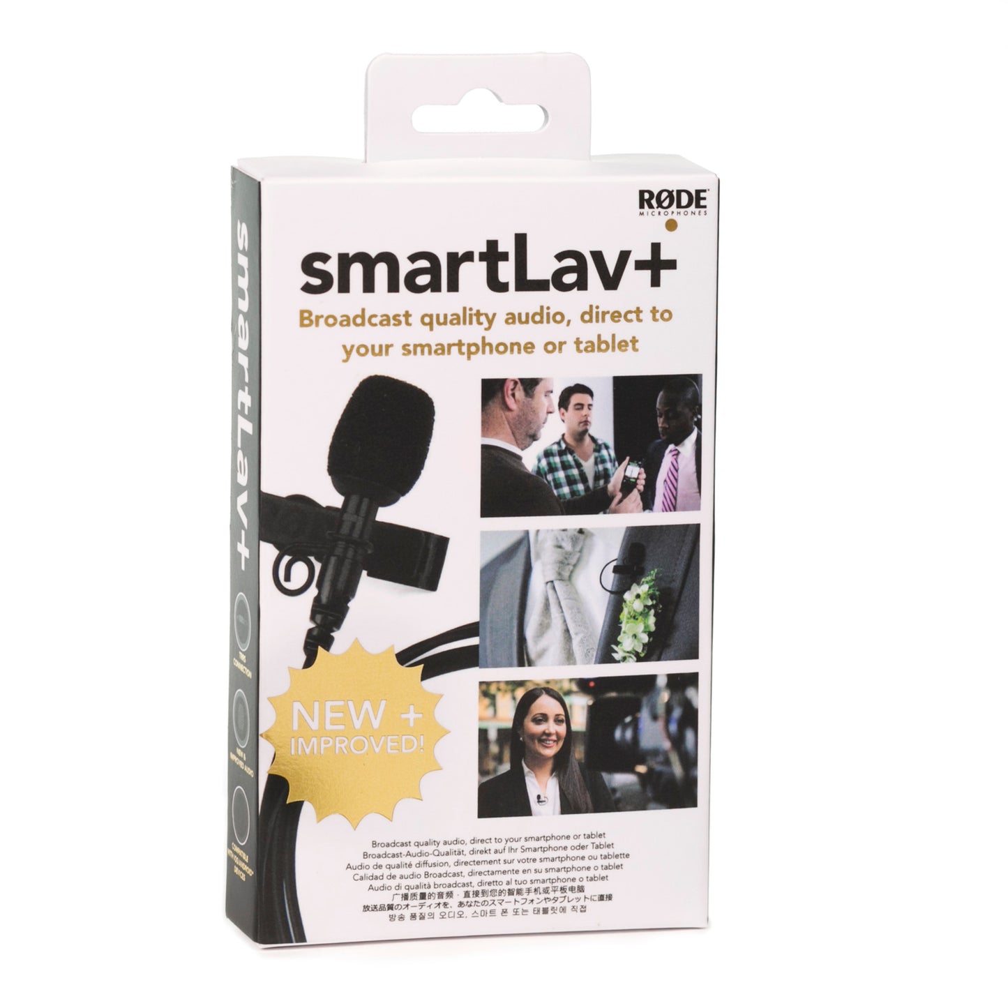 Micrófono Lavalier de alta fidelidad RØDE smartLav+