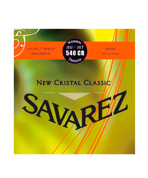 Juego de cuerdas para guitarra clásica Savarez New Cristal Classic 540 CR - tensión estándar