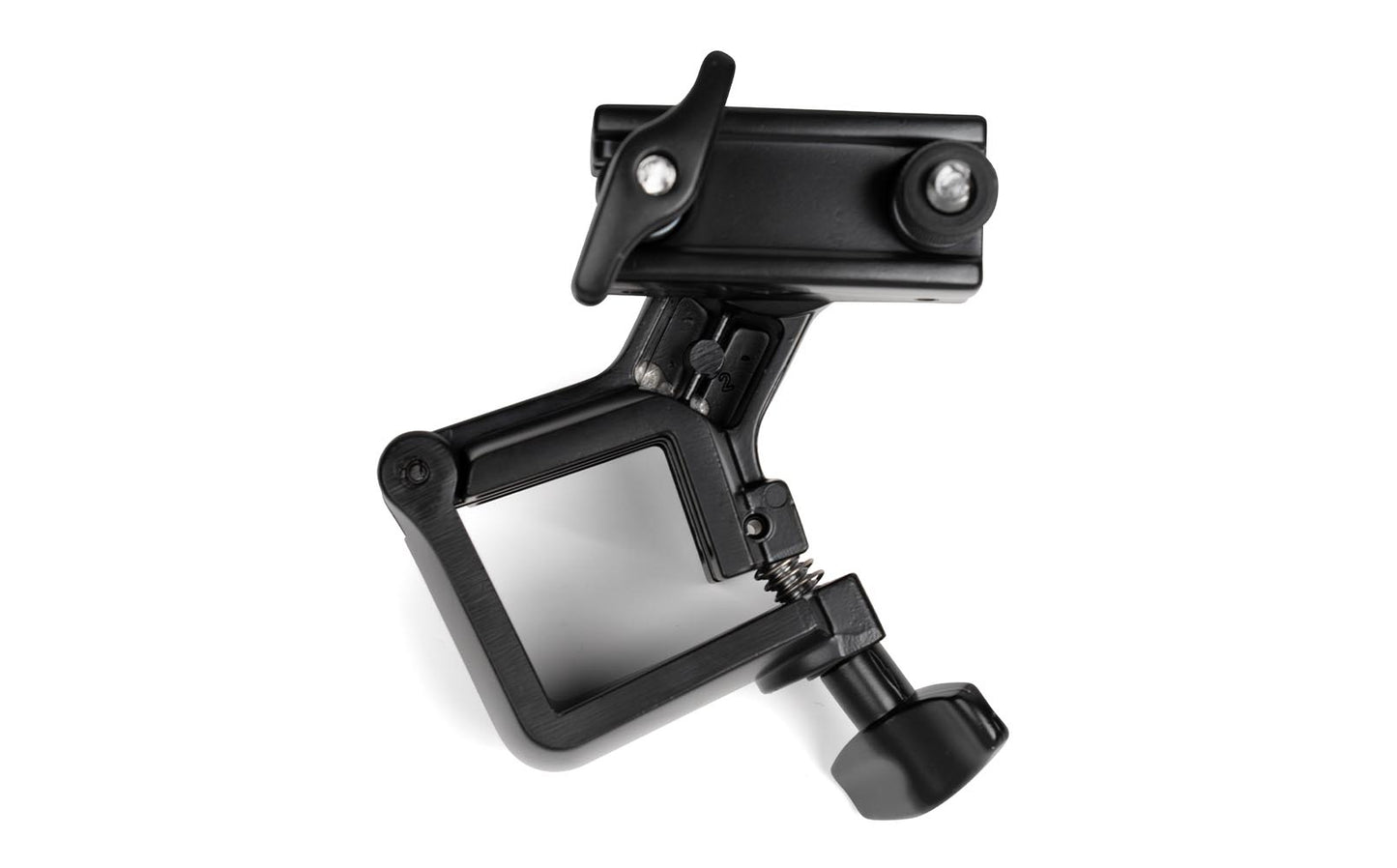 Abrazadera cuadrada Pearl Icon Rotating Pipe Clamp PCX200/B - abrazadera cuadrada de 40mm, abrazadera tubular giratoria con dos tornillos, acabado negro
