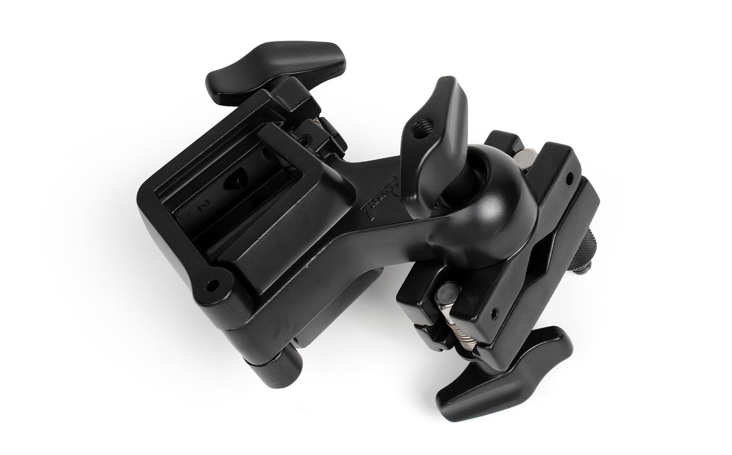 Abrazadera cuadrada Pearl Icon Rotating Pipe Clamp PCX200/B - abrazadera cuadrada de 40mm, abrazadera tubular giratoria con dos tornillos, acabado negro