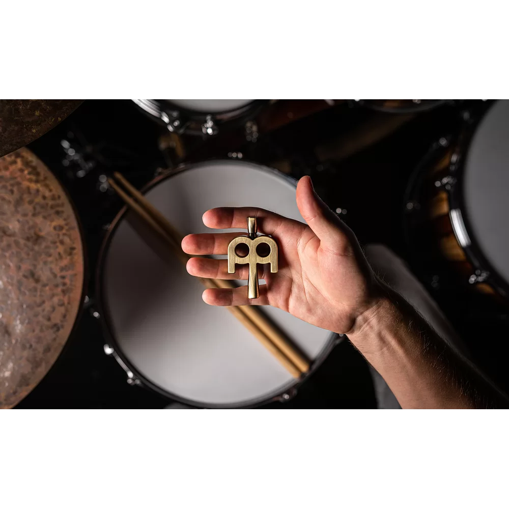 Llave de afinación de batería Meinl Stick & Brush Kinetic Drum Key - acabado Antique Bronze