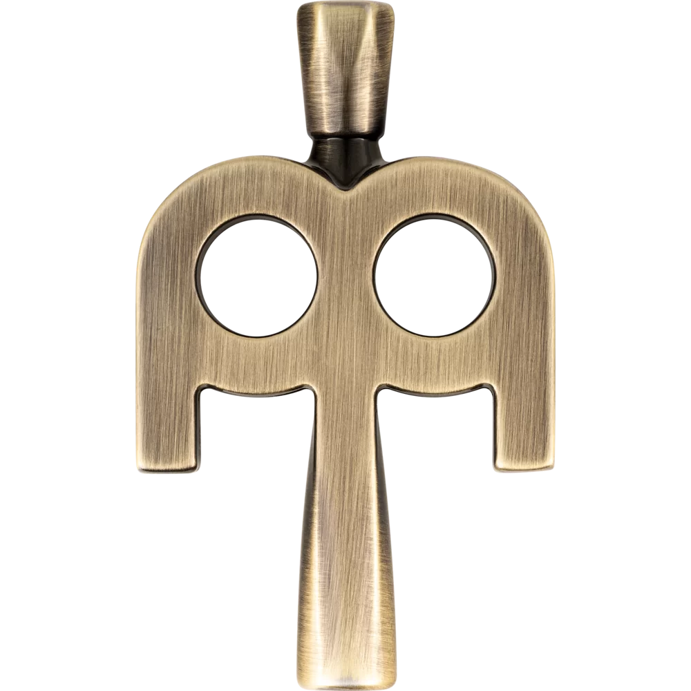 Llave de afinación de batería Meinl Stick & Brush Kinetic Drum Key - acabado Antique Bronze