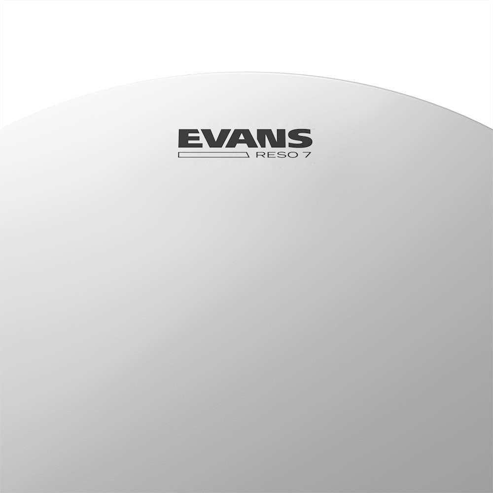 Parche resonante de tom Evans Reso7 - 1 capa de 7mil, acabado áspero