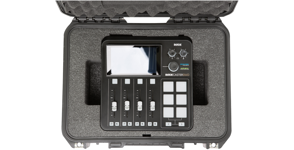 Estuche rígido para RODECaster Duo SKB iSeries 3i1510-6-RD