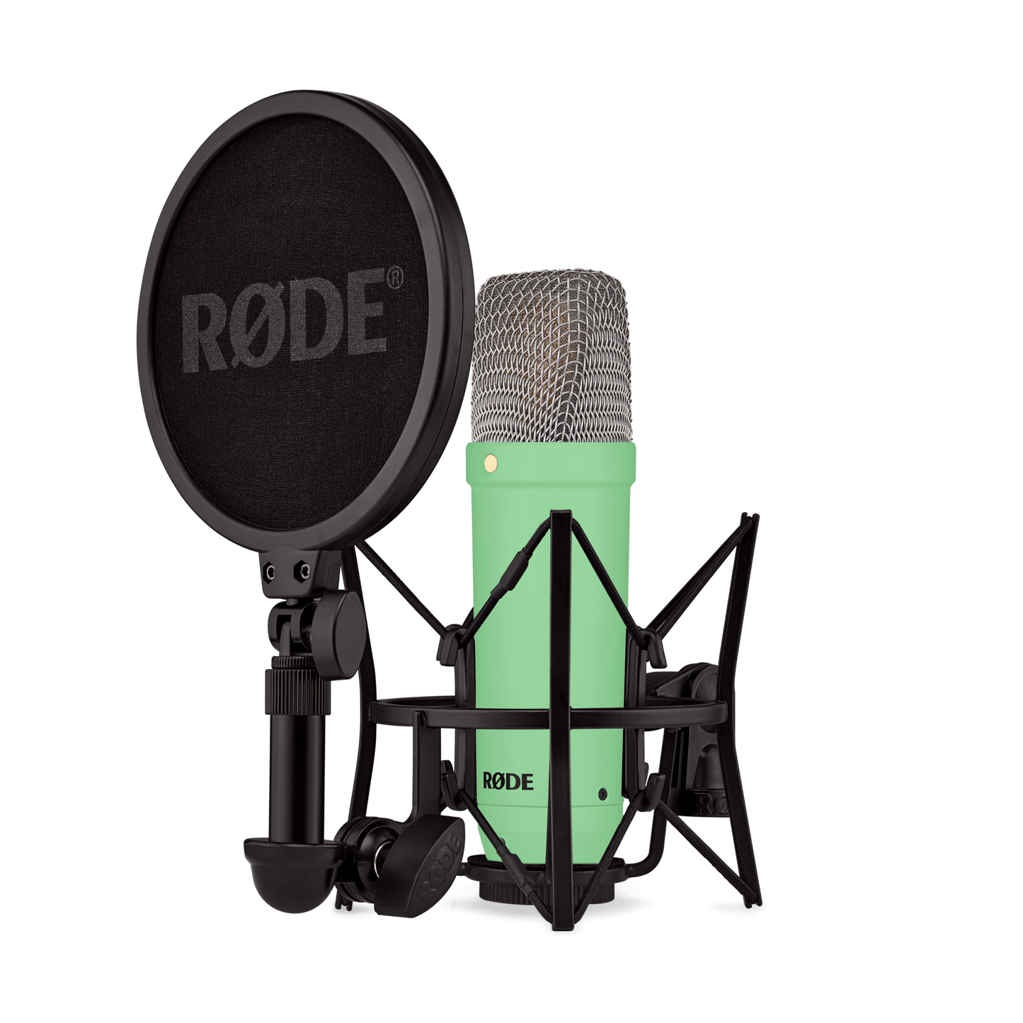 Micrófono de condensador de estudio RODE NT1 Signature Series - versátil, confiable, carácter sedoso, nivel de ruido ultrabajo, tolerante a elevados SPL