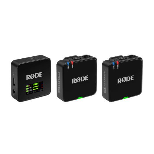 Sistema de microfonía inalámbrico RODE Wireless GO (Gen 3)