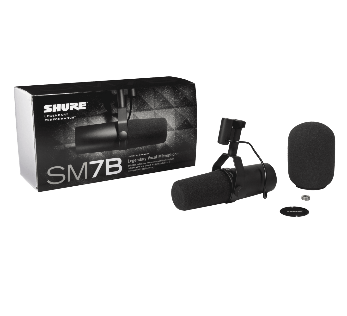 Micrófono cardioide dinámico Shure SM7B