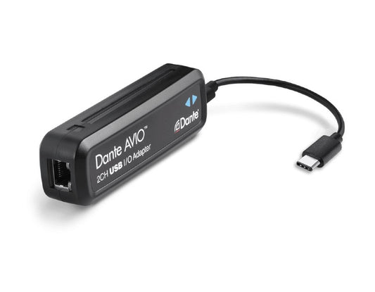 Adaptador de 2 canales USB Dante AVIO