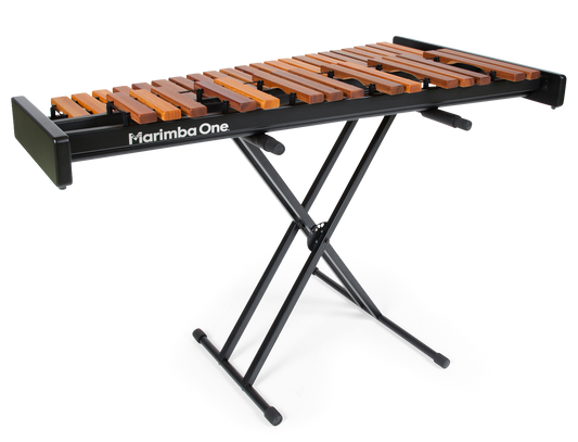 Marimba de 3 octavas Marimba One Educational con teclado de Padauk y atril de tijera E8101