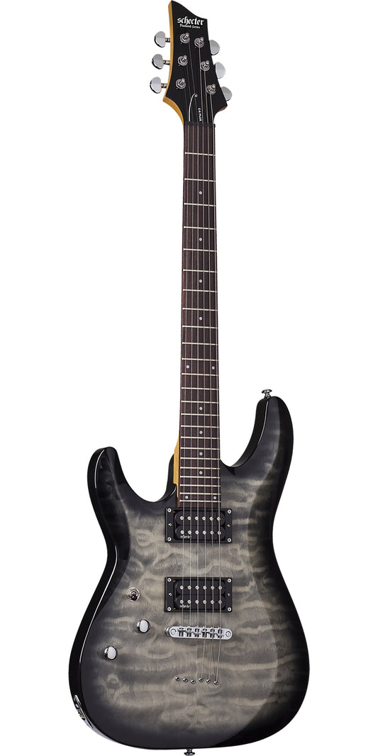 Guitarra eléctrica sólida zurda Schecter C-6 PLUS LH