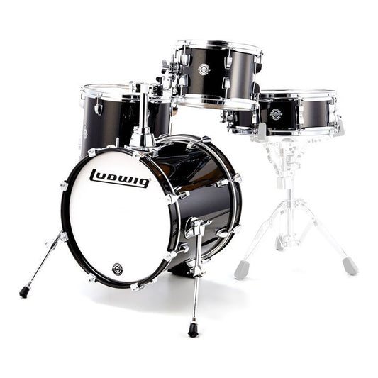 Shell pack Ludwig Breakbeats by Questlove 10/13/14/16 - con tarola, incluye fundas, diseñada por  Ahmir "Questlove" Thompson