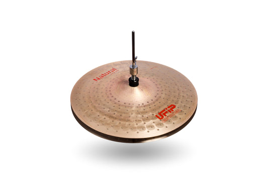 Platillos de contratiempo UFiP Natural Light Hi-Hat 14 pulgadas